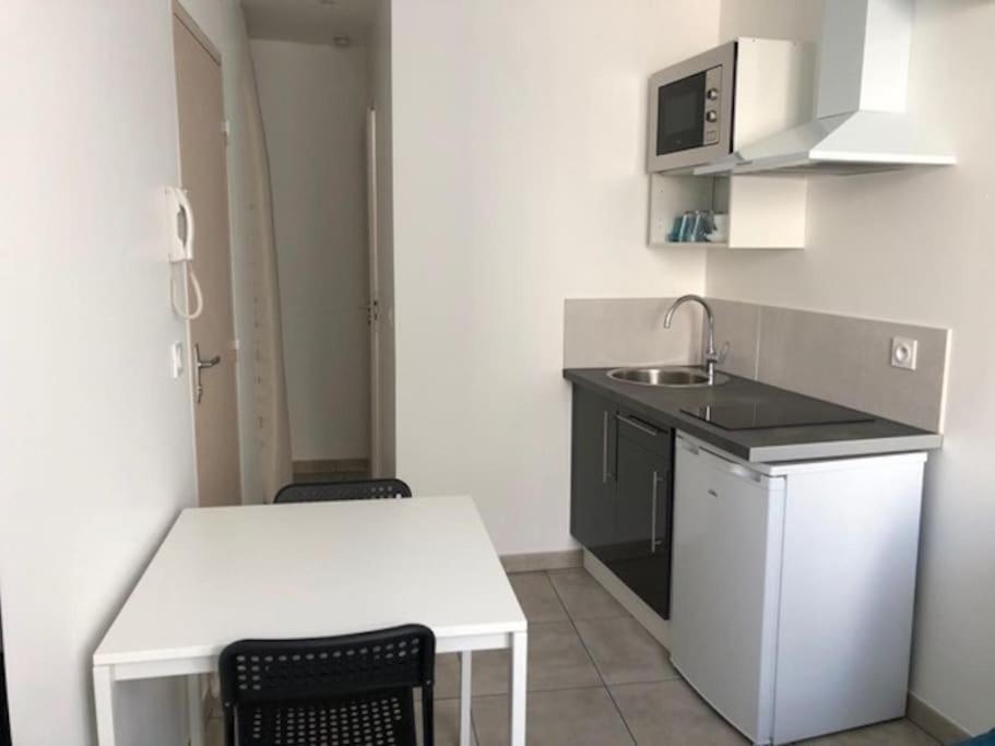 Studio 442 Clim + Parking A 10 Min Des Plages Apartment Perpignan Exterior foto